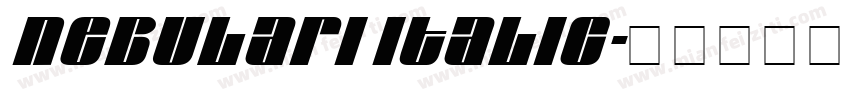 nebulari Italic字体转换